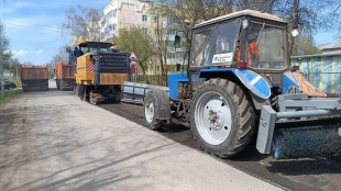 В Кудымкаре подрядчик приступил к ремонту дорог