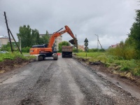 В Кудымкаре продолжается ремонт дорог