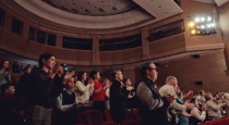 В Коми-Пермяцком театре презентован фильм «Третий звонок»