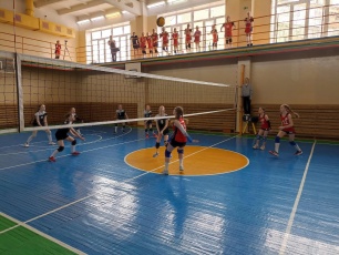Соревнования по волейболу