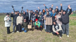 В городе Кудымкаре состоялась акция "Сад Памяти".